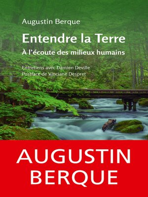 cover image of Entendre la Terre